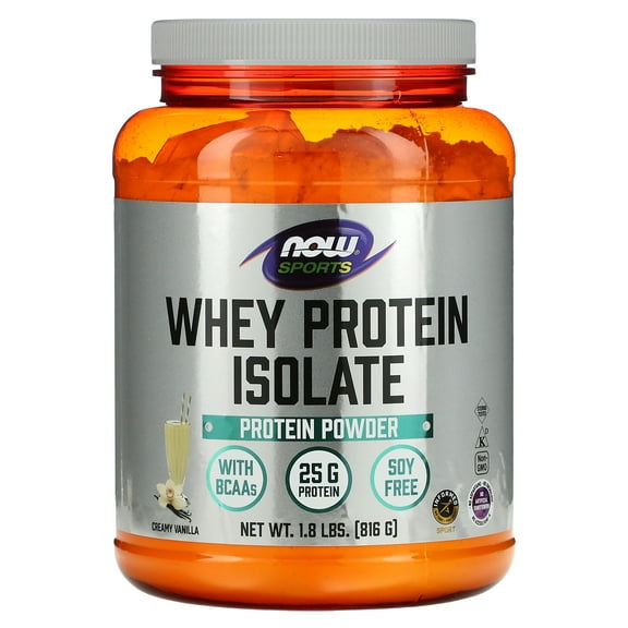 Now Foods Whey Protein Isolate Vanilla 1.8 lbs Powder