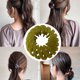 thumbnail image 2 of Moda Nido de pájaro Garra Horquilla para el cabello Lazos de Verde Sunnimix Cintas para el pelo, 2 of 7