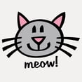 thumbnail image 2 of CafePress - Lil Grey Cat - White Shot Glass, Unique and Funny Shot Glass, 2 of 2