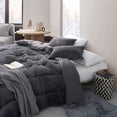 thumbnail image 3 of Coma Inducer Are You Kidding Bare - ® Oversized Comforter - Charcoal Gray Queen Adult, 3 of 3