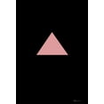 thumbnail image 2 of 1x Studio II 11x14 Black Ornate Wood Framed with Double Matting Museum Art Print Titled - Pink Triangle, 2 of 4