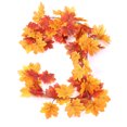 thumbnail image 1 of Fall Floral Stems, Hanging Vine Garland Fall Decorations Maple Leaf Vine Fall Home Decor For Christmas, 1 of 7