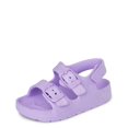 thumbnail image 2 of Sandalias para Niñas Pequeñas The Children's Place Color Púrpura Talla 4, 2 of 2