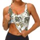 thumbnail image 3 of Balery Vintage Animals Palm Tree Sujetadores deportivos con espalda cruzada para mujer, acolchados, sin costuras, de alto impacto, ideales para yoga, gimnasio, entrenamiento y fitness.-Large, 3 of 8