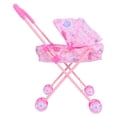 thumbnail image 4 of Vosarea-Children Pretend Play Baby Stroller Role Play Toy Dolls Pushchair Baby Doll Pushchair Children Baby Doll Stroller Toy, 4 of 7