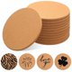 thumbnail image 1 of 12 Piezas Redondas de 6 Pulgadas de Corcho Absorbente Posavasos de Madera de 0,3 Pulgadas de Espesor de Corcho Posavasos de Plantas para el Hogar, Bebidas Mesa de Café Comedor, 1 of 6