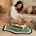 thumbnail image 2 of Pet Mats for Food and Water Pet Feeding Mat Fast-Drying Absorbent Non-Slip Cats Dog Bowl Mat Pet Food Water Absorbent Pet Mat, 2 of 7