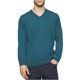 thumbnail image 1 of Suéter con cuello en V Calvin Klein Merino para hombre verde XX-Large, 1 of 1