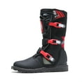 thumbnail image 6 of Men's Motocross Boots - Off-Road Riding, Dirt Bike Racing, Motorcycle Shoes with Ankle Protection & Durable Traction,Black red,40, 6 of 13