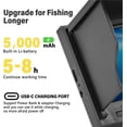 thumbnail image 2 of 4.3 Inch Fish Finder Camera Underwater Fishing Camera Wide-angle Infrared Night Vision IPS Display For Ice River And Boat ,Essential Tool for Anglers, 2 of 6