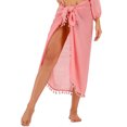 thumbnail image 2 of Women Sarongs Bikini Cover Ups Solid ColorBeach Wrap Sun Protection Quick-drying Bikini Cover Up For Women, 2 of 9