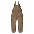 thumbnail image 4 of Valcatch Unisex Toddler Solid Color Snow Bib Overalls Waterproof Warm Down Puffer Snowsuit for Baby Boys Girls, 4 of 8