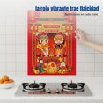 thumbnail image 2 of Abbraccia Adhesivo de pared Dios de la Cocina 2026, decoración de cocina, efecto dimensional, bendición, decoración festiva, 2 of 5