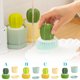 thumbnail image 1 of Xihbxyly Cepillo Lavavajillas de Cactus, Fibra Textil Ecológica, Descontaminación Ultrafuerte, Cepillo para Ollas con Mango, Práctico Almacenamiento En La Cocina, Diseño de Limpieza Extraíble, Tamaño, 1 of 3