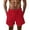 Red, variant on Men's Quick Dry Beach Shorts Beach Pants Comfortable Fit, Stylish and Casual for Swimming and Sunbathing Bathing Suit