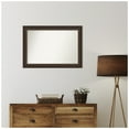 thumbnail image 4 of Amanti Art Custom Wall and Bathroom Mirror (24.5 x 34.5 in.), Lara Bronze Frame, 4 of 7