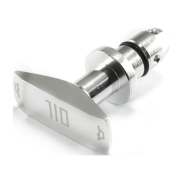 Riwesomey Manija de aceite de motor potente: fácil instalación para un alto rendimiento Tirador de varilla de nivel Vehículos, repuestos y accesorios Mis plata 4.53*3.8 cm