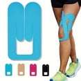 10pcs PreCut Kinesiology Tape Strips Premium Cotton Sports Tape for