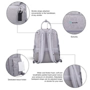 bellema backpack for diapers, breast pumps, bottles and more