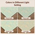 thumbnail image 7 of Design&I 5'x7' Ultra Soft Area Rug, Fish Beachy Marine Border Swimming Bathroom Theme Themed Ocean None Fluffy Washable Non Shedding for Bedroom Living Room Home Office, 7 of 7