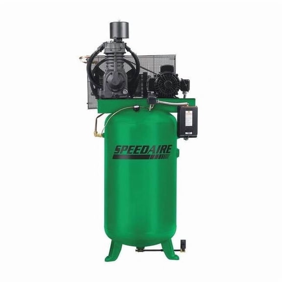 Speedaire Elec. Air Compressor,2 Stage,7.5HP,24CFM 35WC51