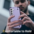 thumbnail image 3 of Dteck for Samsung Galaxy S24 Case with Screen Protector 2 Pack, Military Grade Drop Protection Rugged Durable Full Body Shockproof Protective Cover for Samsung Galaxy S24,Purple, 3 of 5