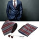thumbnail image 1 of Conjunto De Corbatas Para Hombre, Corbata De Cuello De Negocios Con Patrón Clásico De Moda Para El Día De San Valentín, Negocios De Acción De Gracias, 1 of 7