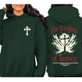 thumbnail image 5 of The Kingdom of Heaven Double Sided Christian Hoodie – Faith Inspired Religious Pullover, Bible Verse Graphic Hoodie for Men & Women, 5 of 7