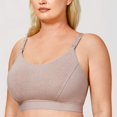 thumbnail image 3 of Sostén de Lactancia Deportivo Gratlin Talla Grande 3XL Gris Cameo, 3 of 4