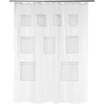 thumbnail image 2 of Basics 8-Gauge PEVA Shower Curtain or Liner with Mesh Storage Pockets - 7, 2 of 2
