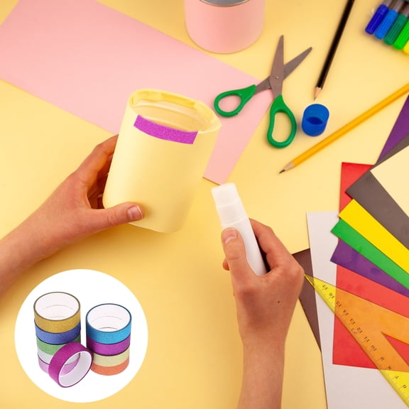 LOLIPPYY Decorative Washi Tape Set for Crafts, Scrapbooking, Wrapping, Projects and Art