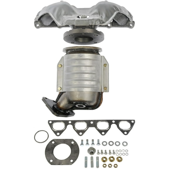 Dorman 674-439 Catalytic Converter with Integrated Exhaust Manifold for Specific Honda Models, Natural