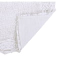 thumbnail image 6 of Better Trends 21" x 34" Premium Bathroom Rug 100% Cotton, Ultra Soft Bath Mat, Water Absorbent, Non-Slip Ruffle Border (White) Shaggy Border Collection, 6 of 6