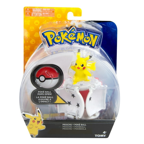 tomy pokemon throw n pop pokeball pikachu poke ball cubone repeat figure set