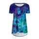 thumbnail image 4 of Blusa de manga corta con estampado de cuello redondo informal para mujer a la moda, Tops de verano Fridja ghk4100, 4 of 5
