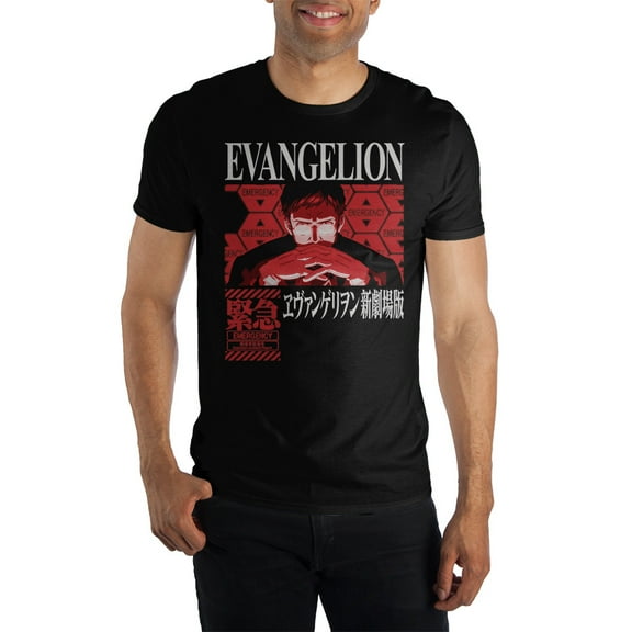 Neon Genesis Evangelion Short-Sleeve T-Shirt-Medium