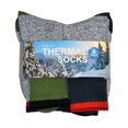 thumbnail image 6 of Eco Friendly Heavy Weight Recycled Cotton Thermals Boot Socks 4 Pairs (9-11, Color Heel Top), 6 of 6