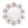 thumbnail image 1 of Espejo de pared colgante, espejos decorativos con borlas, espejo decorativo con flecos de macramé para apartamento, 1 of 8
