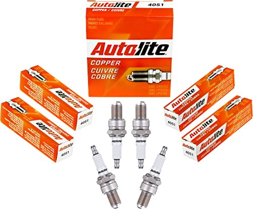 Autolite 4051 Copper Non-Resistor Spark Plug Pack of 1