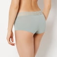 thumbnail image 3 of Culotte Shorty avec Bordure en Dentelle, Vert Iceberg, 3 of 5