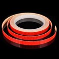 thumbnail image 3 of 5pcs Wheel Reflective Stickers Safety Accessories Tape Rim Stickers Warning Strips for Cycling Wheel (Red), 3 of 9