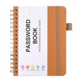 thumbnail image 2 of Clearance Under $6! Spiral Password Notebook Light Brown Hardcover Notebook Journal, 2 of 5