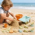 thumbnail image 4 of YWIYIUD 14PCS Practical Summer Beach Toys Includes Shovel Sand Bucket and Cute Model Portable and Durable Beach Toys for Adults and Teens Beach Outdoor Activities, 4 of 4