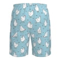 thumbnail image 6 of Naloa Funny Chicken Men's Beach Shorts, Surfing shorts, Swim trunks, Quick Dry Swim Trunks for Surfing Beach Fun - XX-Large, 6 of 9