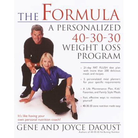 Pre-Owned The Formula: A Personalized 40-30-30 Weight-Loss Program (Hardcover) 0345443055 9780345443052