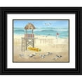 thumbnail image 1 of Phillips, Anita 24x19 Black Ornate Wood Framed with Double Matting Museum Art Print Titled - Where the Tide Rolls In, 1 of 4