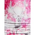 thumbnail image 4 of Camiseta Navideño Talla Extra Estampado Alce Copo de Nieve Rosegal Mangas largas de talla grande, 4 of 5