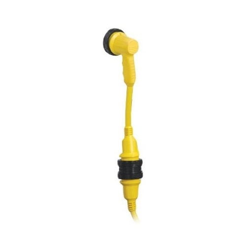 Maro Adaptateur de Cordon d'Alimentation 1RPC50RV de Connexion Droite à Connexion Angle Droit; avec Collier de Verrouillage Fileté; avec Poignée