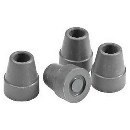 Quad Gray Cane Tips 5/8 Inches, A705Co - 4 Ea, 3 Pack