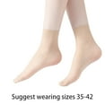 thumbnail image 5 of YIGSECU Sheer Short Socks Sheer Ankle Highs Socks,Soft Tight Hosiery Thin Nylons Socks, 5 of 20